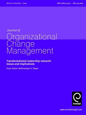 cover image of Journal of Change Management, Volume 17, Issue 2